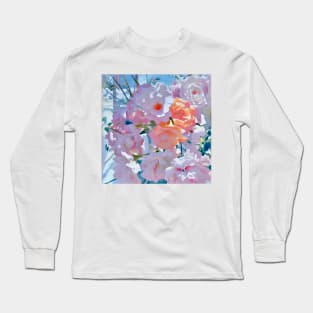 Airy Bouquet in a Window Long Sleeve T-Shirt